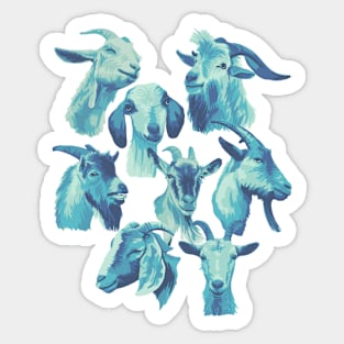 My Goat Friends Sticker